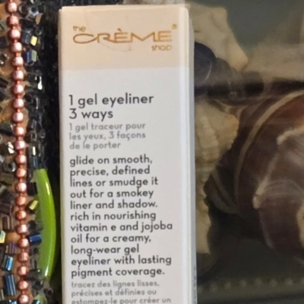 The Creme shop 3 N 1 Chroma Gel Cream Eyeliner in NUDITY NIB